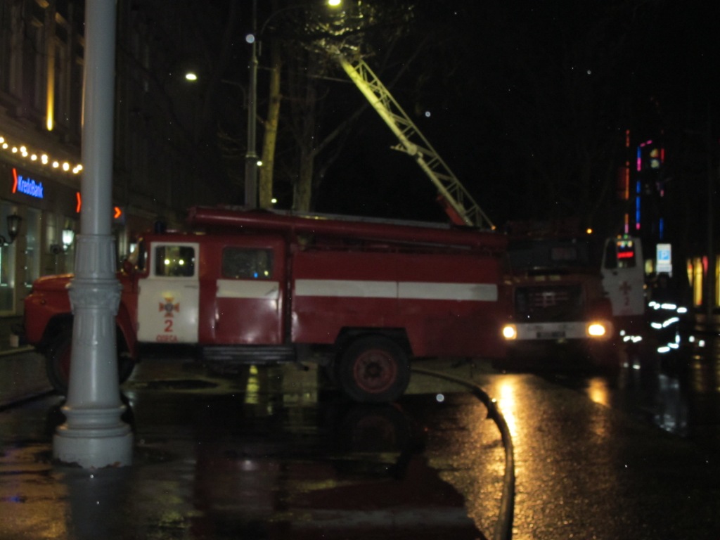 В Одессе горела многоэтажка